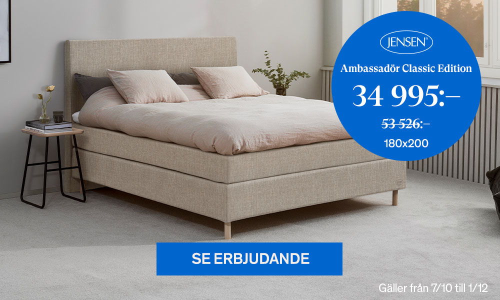 Ambassadör Classic Edition Kontinentalsäng 34 995:-